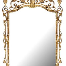 Схема вышивки «Ажурная золотая рама»