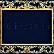 Схема вышивки «Ажурная рама»