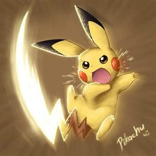 Схема вышивки «Пикачу»