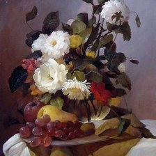 Схема вышивки «натюрморт»