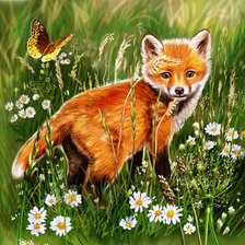 Схема вышивки «Серия "Фауна"»