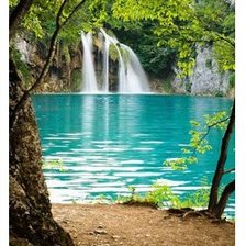 Схема вышивки «Водопад»