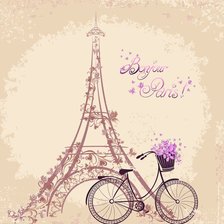 Схема вышивки «париж»