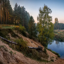 Схема вышивки «Пейзаж»