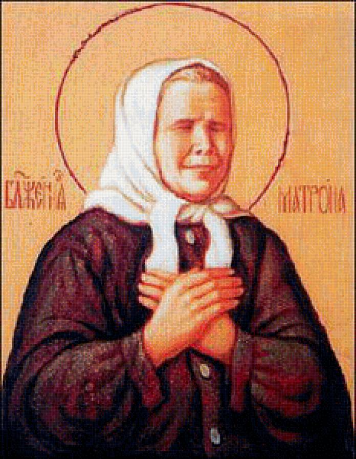 Светая Чудотворица Матрона Московская - иконы, православие, матрона московская - предпросмотр