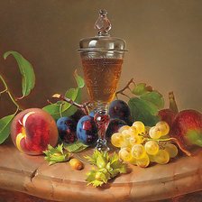 Схема вышивки «Натюрморт с фруктами»