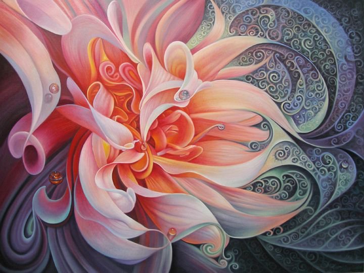 хризантема - оригинал