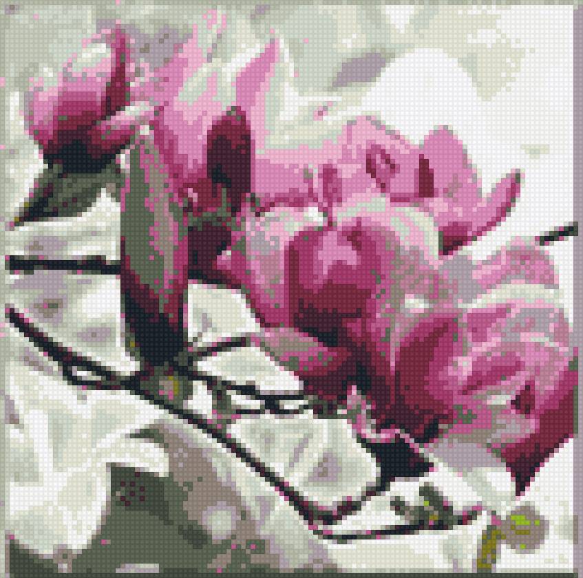 орхидеи триптих1 - триптих, орхидеи - предпросмотр