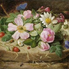 Схема вышивки «букет»