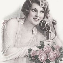 Схема вышивки «ретро»