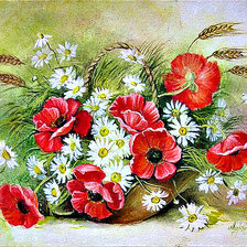 Схема вышивки «букет»