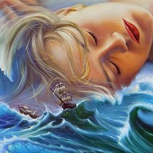 Схема вышивки «женский образ»