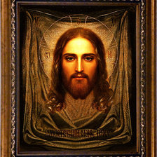 Схема вышивки «Спас Нерукотворный (иконописец Геннадий Степанов)»