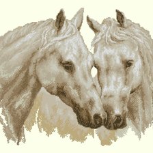 Схема вышивки «лошади»