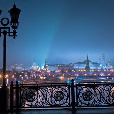 Схема вышивки «Ночная Москва»