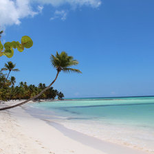 Схема вышивки «лазурный берег»