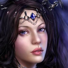 Схема вышивки «Королева»