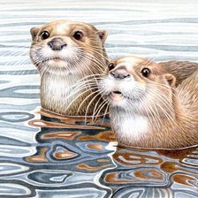 Схема вышивки «мир животных»