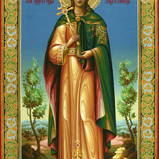 Схема вышивки «св.Наталья»