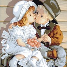 Схема вышивки «первая любовь»