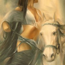 Схема вышивки «Амазонка»