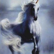 Схема вышивки «Единороги»