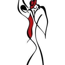 Схема вышивки «танго»