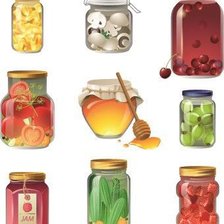 Схема вышивки «консервация»