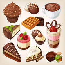 Схема вышивки «К чаю»