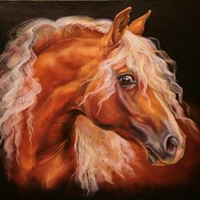 Схема вышивки «конь-огонь»