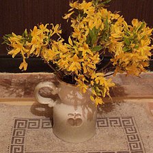 Схема вышивки «золотистый рододендрон»