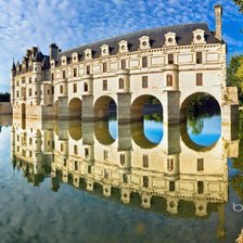 Схема вышивки «Замок Шенонсо»