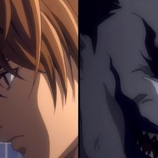 Схема вышивки «Death Note | Kira&Norogami»