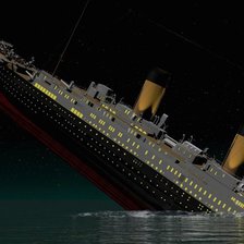 Схема вышивки «Титаник»