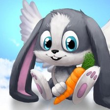 Схема вышивки «Зайчик»