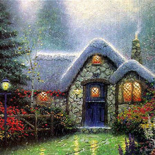 Схема вышивки «ДОМИК»