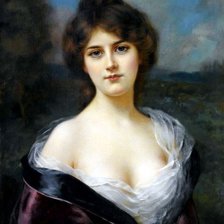 Схема вышивки «ДЕВУШКА19»