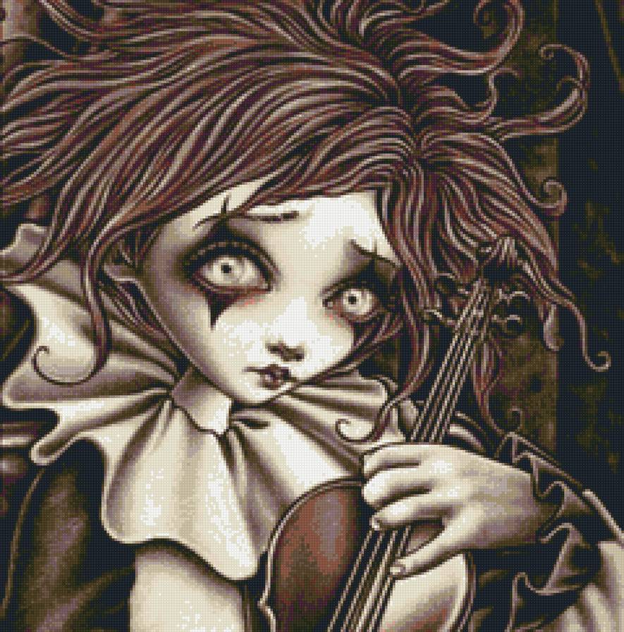 клоун Виктории Франсез - клоун - предпросмотр