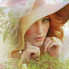 ДЕВУШКА В ШЛЯПЕ