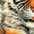 Предпросмотр схемы вышивки «Четыре тигренка» (№1221359)