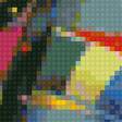 Предпросмотр схемы вышивки «Радужный кот» (№1221733)