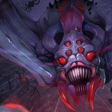 Схема вышивки «паучиха»