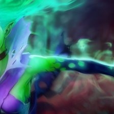 Схема вышивки «Ведьмочка»