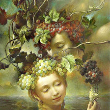 Схема вышивки «поцелуй»