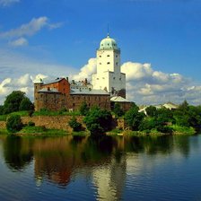 Схема вышивки «Выборгский замок»