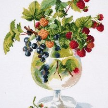 Схема вышивки «ягодки»