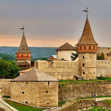 Схема вышивки «Каменец-Подольская крепость»