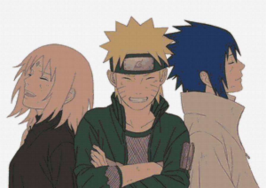 Команда 7 - anime, аниме, naruto, наруто - предпросмотр