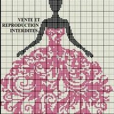 Схема вышивки «CHICA MOÑO»