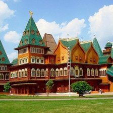 Схема вышивки «Коломенский дворец»